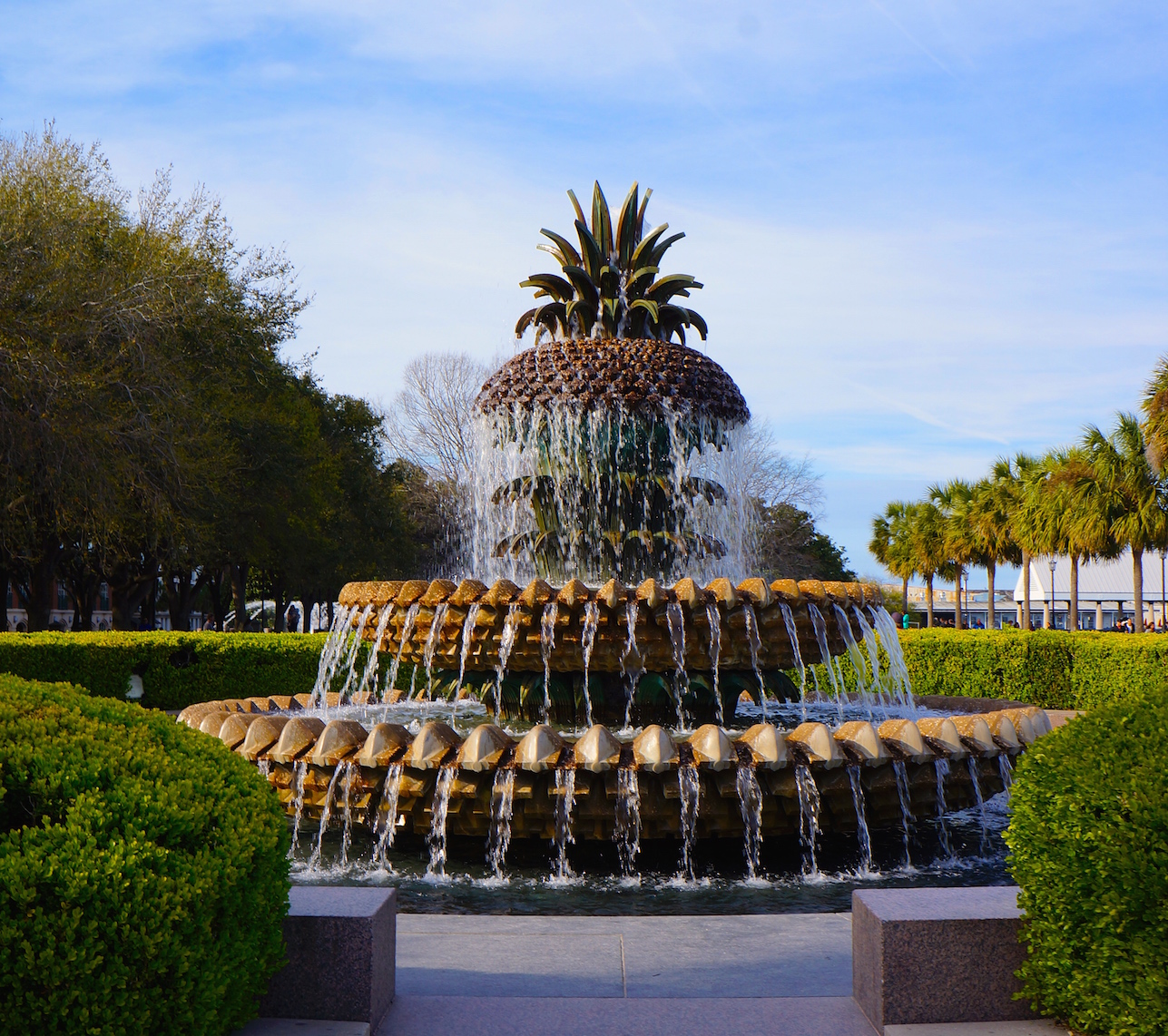 Pineapple Fountain - It Started Outdoors