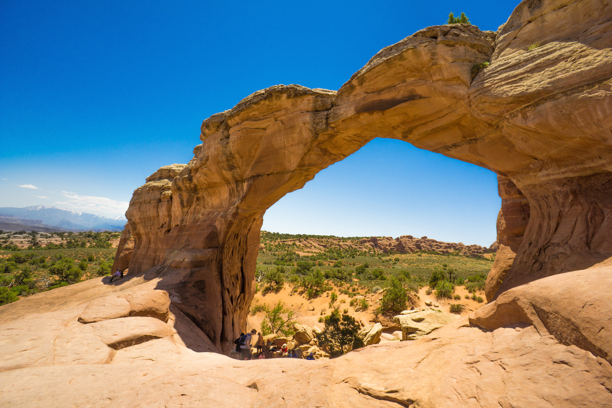 Backside of Broken Arch