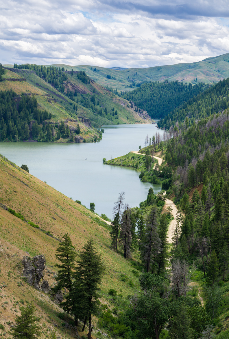 View of Anderson Ranch Reservoir