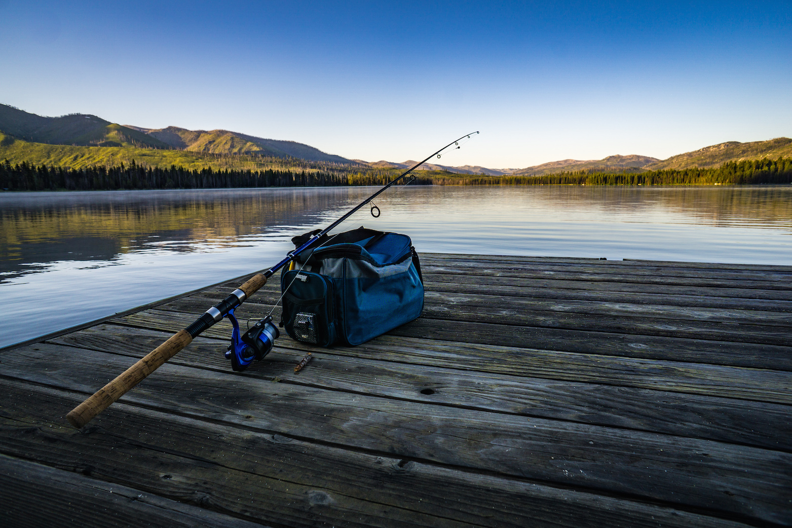 Sunrise on Warm Lake