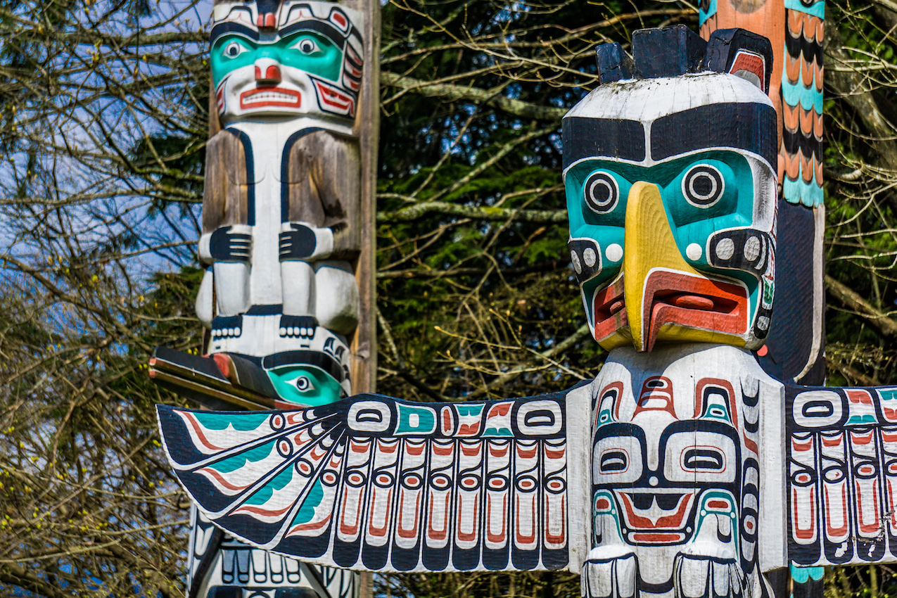 Stanley Park Totem Poles