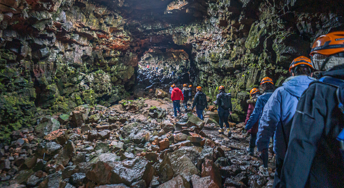 Iceland Lava Tunnel